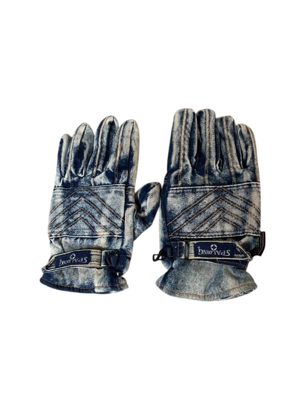 Spalding Denim Thinsulate Insulated Gloves Blue Jean Workwear Winter Gloves